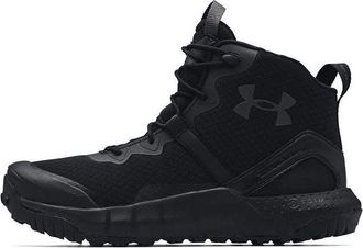 Under Armour Micro G Valsetz Zip Mid Tactical Boots Black Jet Grey 3023747-001
