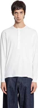 Tom Ford Cotton Stretch Rib Henley T-Shirt