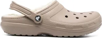 Crocs Classic Lined slingback clogs - unisex - Thermoplastic/Polyester/Thermoplastic - 5 - Neutrals