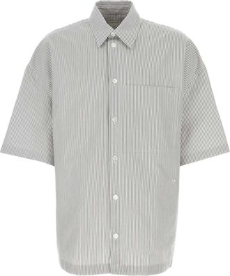 Bottega Veneta Embroidered Poplin Shirt