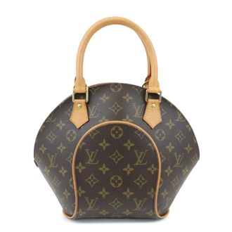 Louis Vuitton Ellipse Monogram Canvas Brown Canvas Handbag (Pre-Owned)