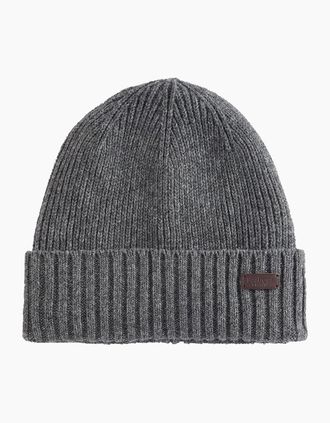 Barbour Mens Barbour Carlton Beanie - Grey