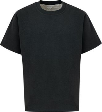 Bottega Veneta Gray Cotton Mens T-Shirt