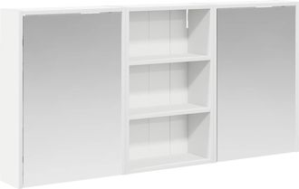vidaXL Juego De Muebles De Ba&ntilde;o 3 Uds. 126 X 16 X 62.5 Cm Vidaxl