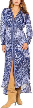 Hale Bob Noor Long Sleeve Maxi Dress
