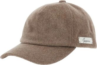 Jacquemus Cavallo Cap - Dames - Accessoires - Bruin - Maat: 58 CM Katoen