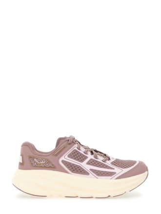 Hoka One One Pink Logo Sneakers