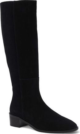 Aquatalia Ravel Waterproof Knee High Boot in Black Suede at Nordstrom Rack, Size 6.5