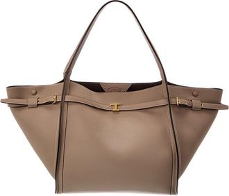 Tod's Tods Logo Medium Leather Tote