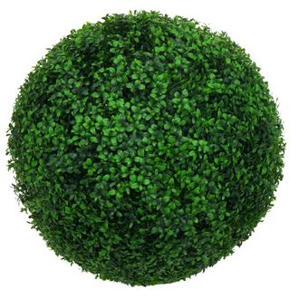 Hhg Bola De Boj Artificial Planta Decorativa 55 Cm De Di&aacute;metro Verde 040006009