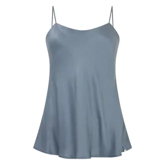 Herno Tops, Dames, Grijs, L, Top met dunne bandjes