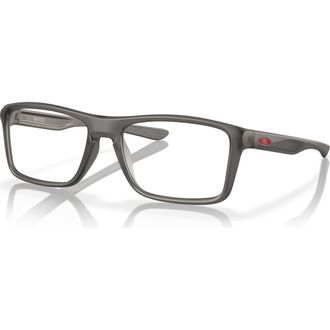 Oakley 55mm Rectangle optical glasses in Grey at Nordstrom
