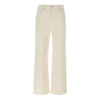 Mother Broeken, Dames, Wit, W25, Katoen, The Rambler Zip Ankle