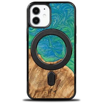 OEM Funda Bewood Unique Para Iphone 12 Mini - Neones - Tokio Con Magsafe