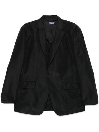 Comme Des Garçons shantung blazer - Black