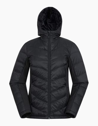 Mountain Warehouse Womens Mountain Warehouse Womens/Ladies Turbine Padded Soft Shell Jacket - Black - Size: 16