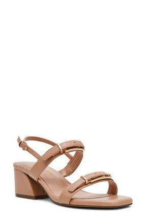 Anne Klein Merida Slingback Sandal in Beige at Nordstrom, Size 6.5