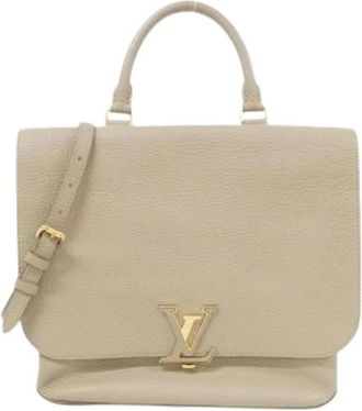Louis Vuitton Pre-owned Handbags, female, Beige, Size: ONE SIZE Pre-owned Taurillon Handbag