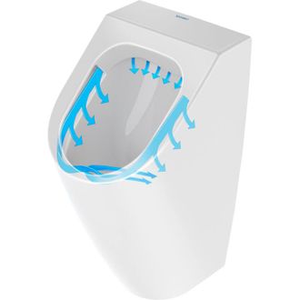 Duravit Duravit Soleil By Starck Urinario, Sin Borde, Sin Tapa