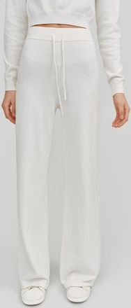 Kathryn McCarron Alex Drawstring Pants in White at Nordstrom, Size X-Small