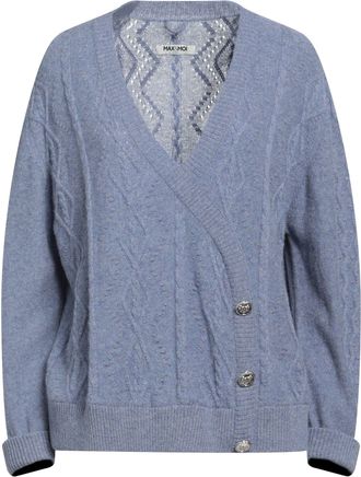 Max shops & Moi Strickjacke grau schlichter Stil