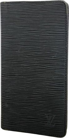 Louis Vuitton Noir Long Bill Wallet (Bi-Fold) (Pre-Owned)