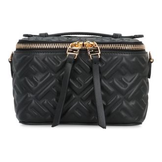 Fendi Dames, Tassen, Zwart, Maat: ONE Size Katoen