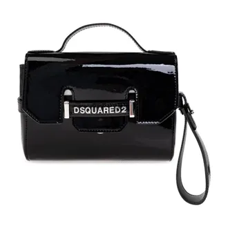 Dsquared2 Handbags, female, Black, Size: ONE SIZE Handbag With Logo
