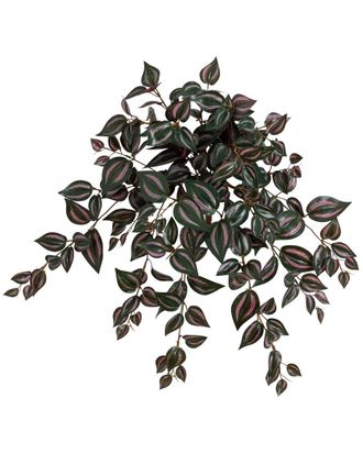 Nearly Natural 24In Uv-Resistant Artificial Wandering Jew Hanging Plant (Indoor/Outdoor)- Set Of 3