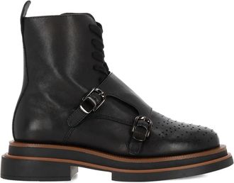 Elvio Zanon Stivali con fibbia - Nero