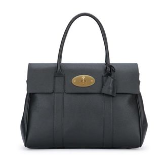 Mulberry Handbags, female, Black, Size: ONE SIZE Classic Grain Small Handbag