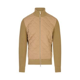 HUGO BOSS Hoodies & sweatvesten, Heren, Bruin, XL, Zip-throughs