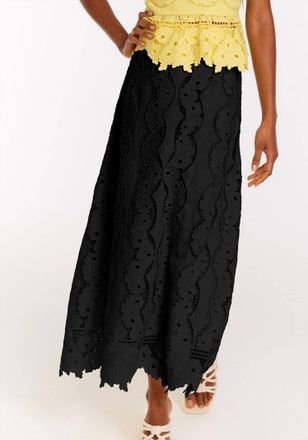 Allison New York Selma Maxi Skirt In Black