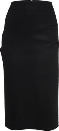 Diane Von F&uuml;rstenberg wool skirt - Black