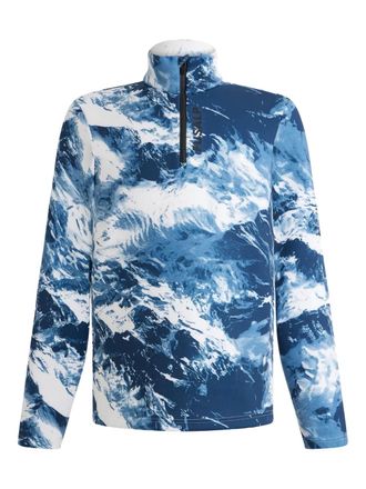 Fusalp Timothy zip-opening ski top - men - Polyester/Polyurethane/Neoprene - L - Blue