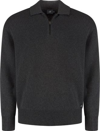Wahts Mens Knitwear, TargetGroup:Men Anthracite Melange / XXL
