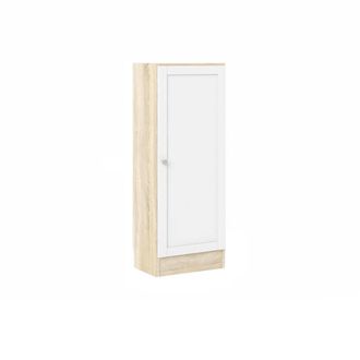 Dmora Dmora - Zapatero Amarante, Zapatero, Armario De Entrada Multiusos, Zapatero, 41x28 H107 Cm, Roble Y Blanco