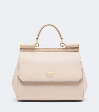 Dolce & Gabbana Bolso al hombro Sicily Medium de piel