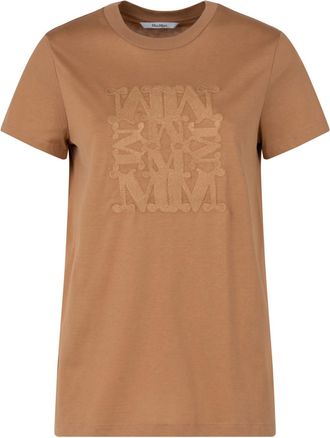 Max Mara Brown Cotton T-Shirt