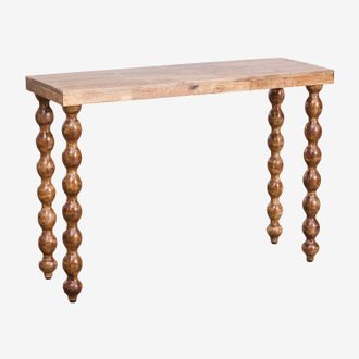 Sklum Sklum - Consola En Madera De Mango Tessaia