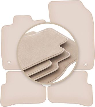OEM Alfombrillas Premium Beige Para: Audi A1 8x Hatchback 2010