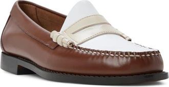 G.H. Bass & Co. Larson Weejuns Penny Loafer in Tan Multi at Nordstrom, Size 10.5