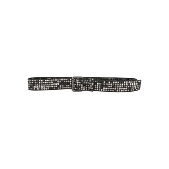 HTC Cintura con 5.000 Borchie - - Accessories - Donna - Nero - 80 CM