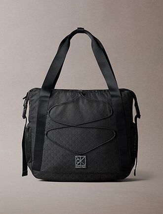 Calvin Klein Bolso Tote Impermeable De Jacquard