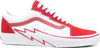 Vans Old Skool Bolt two-tone sneakers - men - Calf Leather/Fabric/Fabric/Rubber - 12 - Red