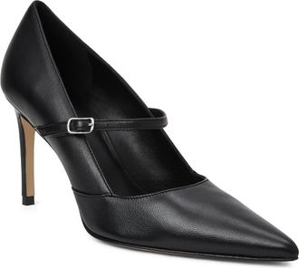 Bruno Magli Prima Pointed Toe Mary Jane Pump in Black at Nordstrom, Size 10.5