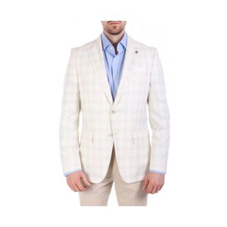HUGO BOSS Hombre, Chaquetas, Beige, Talla: L