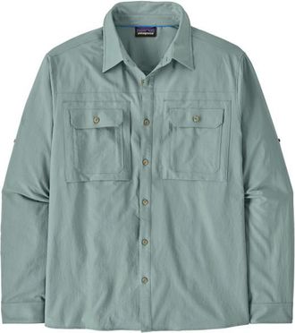 Patagonia L/S Self Guided Sun Shirt Hemd f&uuml;r Herren | t&uuml;rkis