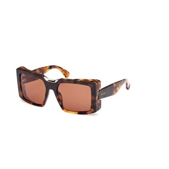 Max Mara Sunglasses, unisex, Brown, 55 MM, Authentic Spark6 Glasses, Premium Quality