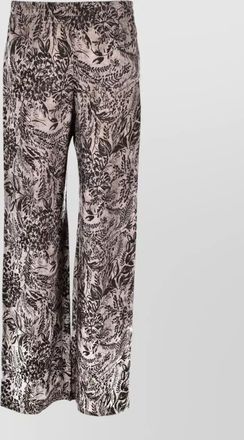 Golden Goose printed wide-leg trousers